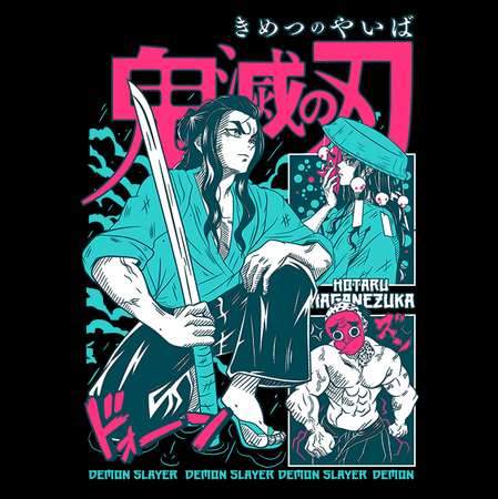 Torba z uszami z Demon Slayer / Kimetsu no Yaiba / Miecz zabójcy demonów