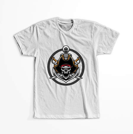 Koszulka Pirat WYBIERZ KOLOR KOSZULKI I FASON