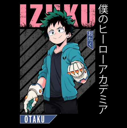 Koszulka Biała My Hero Academia / Akademia bohaterów - WYBIERZ KOLOR KOSZULKI I FASON