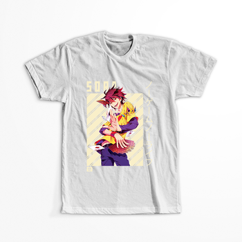 Koszulka Biała No Game No Life - WYBIERZ KOLOR KOSZULKI I FASON