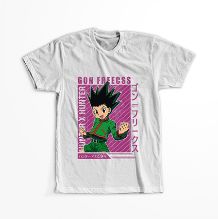 Koszulka Biała Hunter x Hunter WYBIERZ KOLOR KOSZULKI I FASON