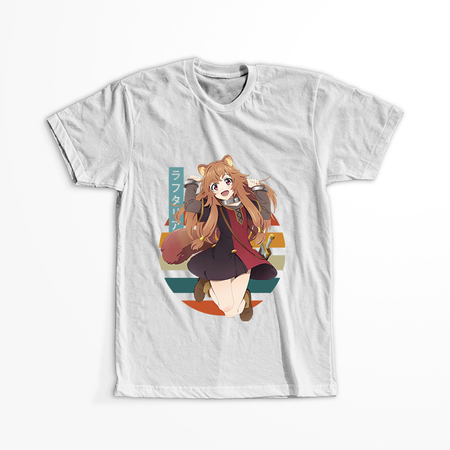 Koszulka Biała - The Rising of the Shield Hero - WYBIERZ KOLOR KOSZULKI I FASON