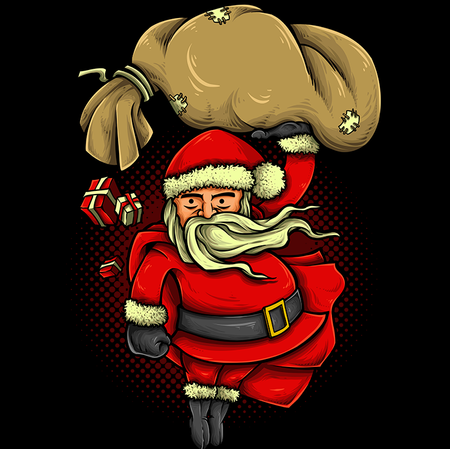 Koszulka Święty Mikołaj KOLOR KOSZULKI I FASON