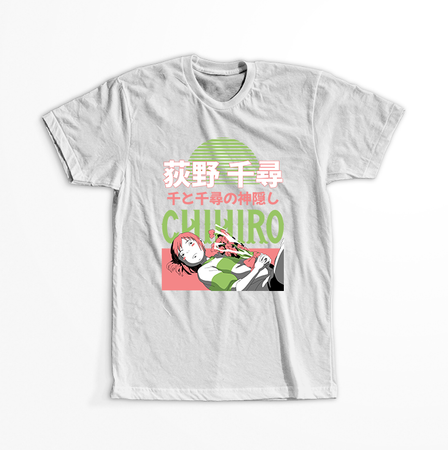 Koszulka Biała - Spirited Away / W krainie bogów - WYBIERZ KOLOR KOSZULKI I FASON