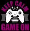 Torba z uszami z Keep calm and game on