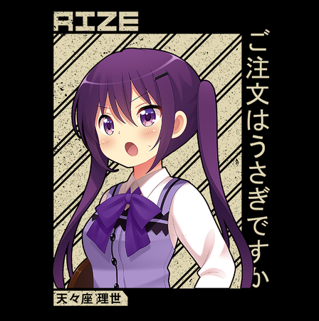 Torba z uszami z Is the Order a Rabbit?