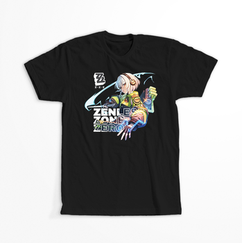 Koszulka Czarna - Zenless Zone Zero - WYBIERZ KOLOR KOSZULKI I FASON