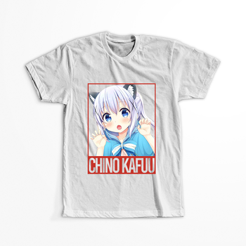 Koszulka Biała - Is the Order a Rabbit? - WYBIERZ KOLOR KOSZULKI I FASON