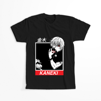 Koszulka Czarna Tokyo Ghoul - WYBIERZ KOLOR KOSZULKI I FASON