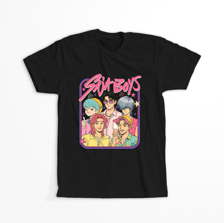 Koszulka Czarna KPop Demon Hunters WYBIERZ KOLOR KOSZULKI I FASON