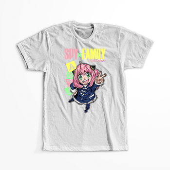 Koszulka Biała Spy X Family - WYBIERZ KOLOR KOSZULKI I FASON