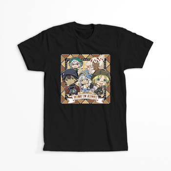 Koszulka Czarna Made in Abyss - WYBIERZ KOLOR KOSZULKI I FASON