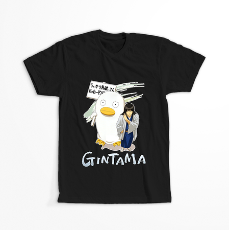 Koszulka Czarna Gintama WYBIERZ KOLOR KOSZULKI I FASON