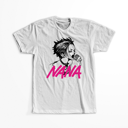 Koszulka Biała Nana - WYBIERZ KOLOR KOSZULKI I FASON