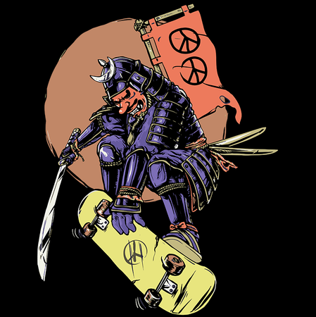 Koszulka Samuraj KOLOR KOSZULKI I FASON