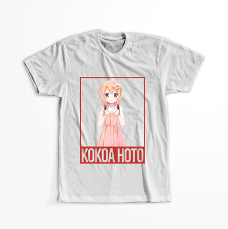 Koszulka Biała - Is the Order a Rabbit? - WYBIERZ KOLOR KOSZULKI I FASON