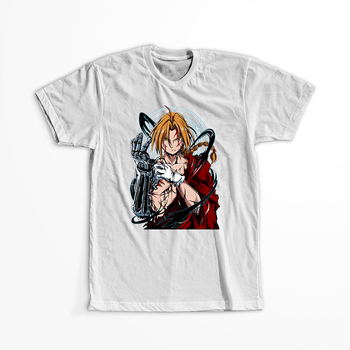 Koszulka Biała Fullmetal Alchemist - WYBIERZ KOLOR KOSZULKI I FASON