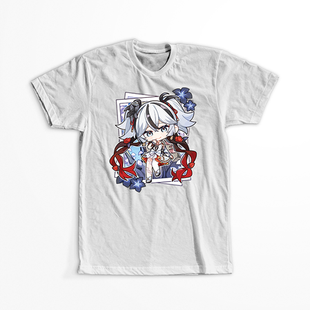 Koszulka Biała Wuthering Waves - WYBIERZ FASON I KOLOR KOSZULKI 