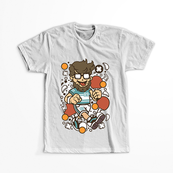 Koszulka Ping pong WYBIERZ KOLOR KOSZULKI I FASON