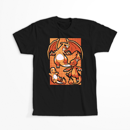 Koszulka Czarna  - Pokemon - WYBIERZ KOLOR KOSZULKI I FASON