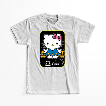 Koszulka Biała - Hello Kitty - WYBIERZ KOLOR KOSZULKI I FASON