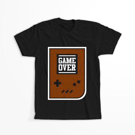 Koszulka Game over WYBIERZ KOLOR KOSZULKI I FASON