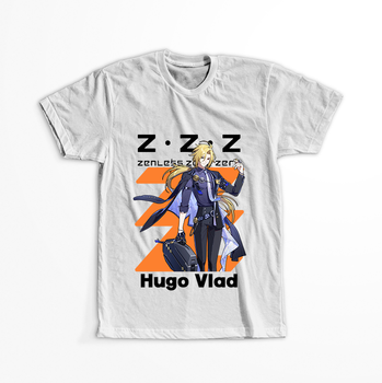 Koszulka Biała - Zenless Zone Zero - WYBIERZ KOLOR KOSZULKI I FASON