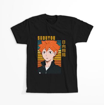 Koszulka Czarna - Haikyuu!! - WYBIERZ KOLOR KOSZULKI I FASON