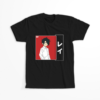 Koszulka Czarna - The Promised Neverland - WYBIERZ KOLOR KOSZULKI I FASON