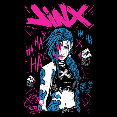 Torba z uszami z League of Legends & Arcane