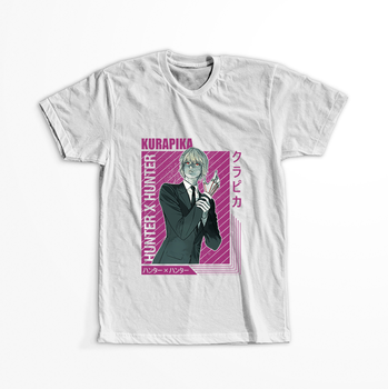 Koszulka Biała Hunter x Hunter WYBIERZ KOLOR KOSZULKI I FASON