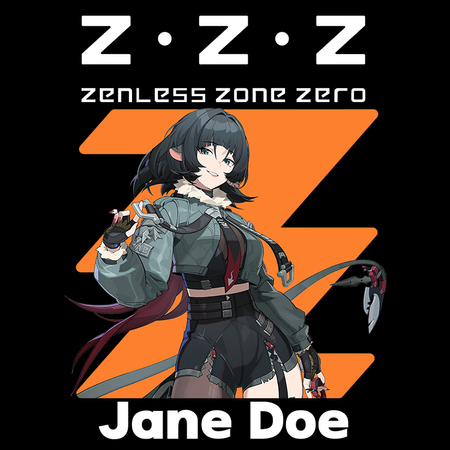 Koszulka Biała - Zenless Zone Zero - WYBIERZ KOLOR KOSZULKI I FASON