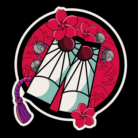 Koszulka Czarna Demon Slayer / Kimetsu no Yaiba / Miecz zabójcy demonów - WYBIERZ KOLOR KOSZULKI I FASON