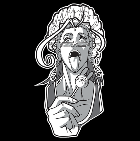 Koszulka Czarna Record Of Ragnarok WYBIERZ KOLOR KOSZULKI I FASON