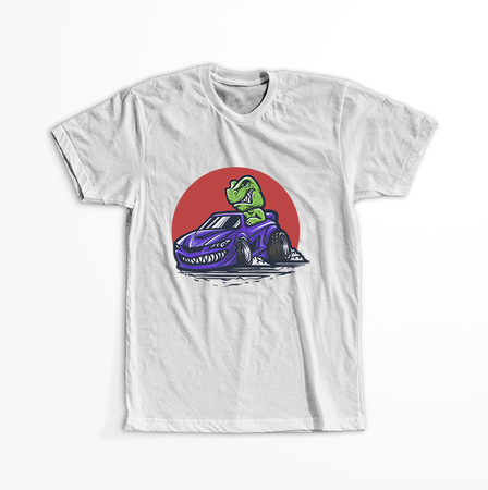 Koszulka Samochód WYBIERZ KOLOR KOSZULKI I FASON