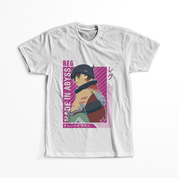 Koszulka Biała Made in Abyss - WYBIERZ KOLOR KOSZULKI I FASON