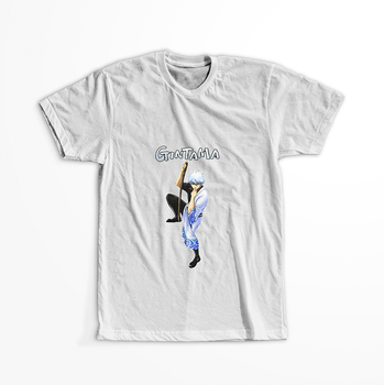 Koszulka Biała Gintama WYBIERZ KOLOR KOSZULKI I FASON