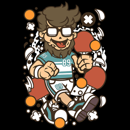 Torba z uszami z Ping pong