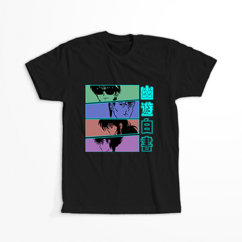 Koszulka Czarna Yu Yu Hakusho WYBIERZ KOLOR KOSZULKI I FASON