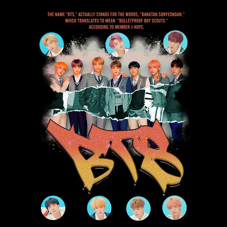 Torba z uszami z BTS