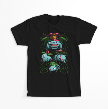 Koszulka Czarna - Pokemon - WYBIERZ KOLOR KOSZULKI I FASON