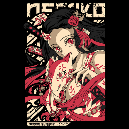 Torba z uszami z Demon Slayer / Kimetsu no Yaiba / Miecz zabójcy demonów