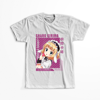 Koszulka Biała - Is the Order a Rabbit? - WYBIERZ KOLOR KOSZULKI I FASON