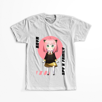 Koszulka Biała Spy X Family - WYBIERZ KOLOR KOSZULKI I FASON