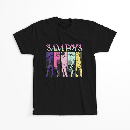 Koszulka Czarna KPop Demon Hunters WYBIERZ KOLOR KOSZULKI I FASON