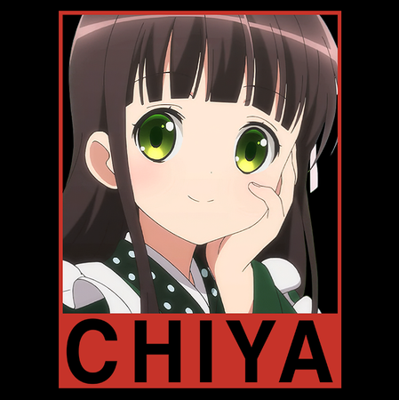 Koszulka Czarna - Is the Order a Rabbit?  - WYBIERZ KOLOR KOSZULKI I FASON