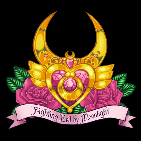 Koszulka Biała Sailor Moon WYBIERZ KOLOR KOSZULKI I FASON