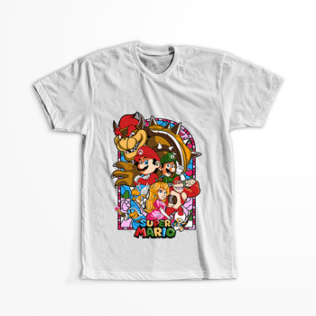 Koszulka Super Mario Bros. WYBIERZ KOLOR KOSZULKI I FASON