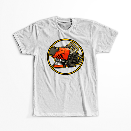 Koszulka Biała  Chainsaw Man WYBIERZ KOLOR KOSZULKI I FASON