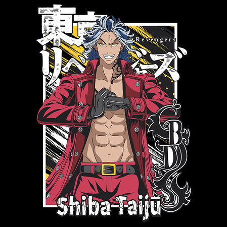 Koszulka Biała Tokyo Revengers WYBIERZ KOLOR KOSZULKI I FASON